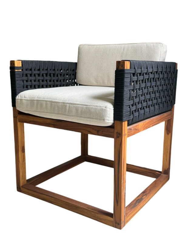 Silla cubo tejida - Image 3